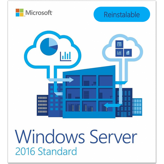 WINDOWS SERVER 2016 STANDARD 1PC (REINSTALABLE)